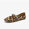 Cocoa Yacht Club Leopard Leather Penny Loafers