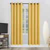 Cocoa Yacht Club 1PC Yellow Blackout Curtains