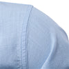 Cocoa Yacht Club Cotton Social Shirt Men Solid Color Long Sleeve High Quality Brand Shirt for Men Spring Stand Casual Men