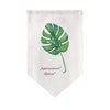Cocoa Yacht Club Short Curtain Kitchen Triangle Flag Printed Half-Curtain