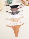 Cocoa Yacht Club 7Pcs Seamless Printed And Solid Thongs
