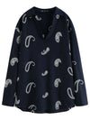 Cocoa Yacht Club Paisley Blouse & Skirt