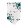 Cocoa Yacht Club Short Curtain Kitchen Triangle Flag Printed Half-Curtain