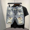 Cocoa Yacht Club Ripped Distressed Shorts