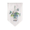 Cocoa Yacht Club Short Curtain Kitchen Triangle Flag Printed Half-Curtain