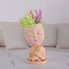Cocoa Yacht Club The Girl with The Cat Multi-color Flower Pot