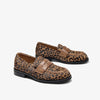Cocoa Yacht Club Leopard Leather Penny Loafers