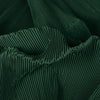 Cocoa Yacht Club White Pleated Fabric