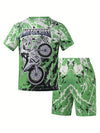 Motorcross T Shirt & Shorts