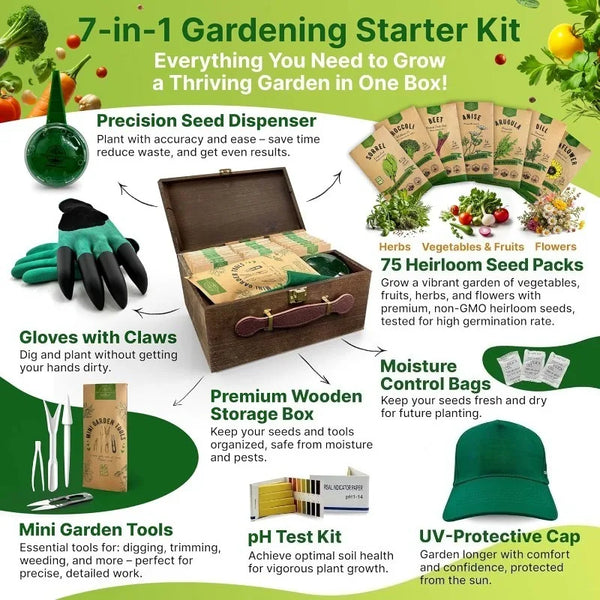 Cocoa Yacht Club Over 47,380 Non-GMO Heirloom Seeds