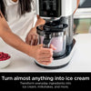 Ninja CREAMi Ice Cream Maker, White, 5 One-Touch Programs, 2 16oz Pints with Storage Lids