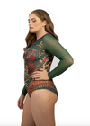 SIRIN ONE-PIECE SWIMSUIT with SLEEVES