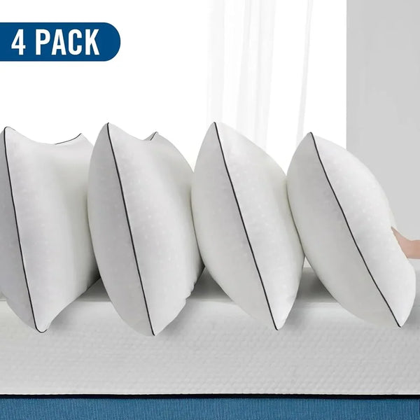Cocoa Yacht Club Standard Bed Pillows 4 Pack