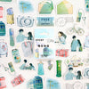 46Pcs/box Diary Stickers