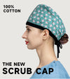 Cartoon Print Medical Scrub Cap