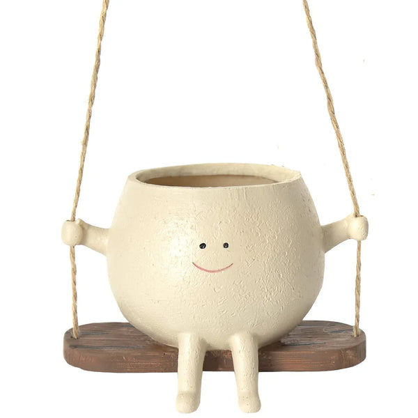 Cocoa Yacht Club Happy Couple Planter Swing