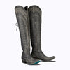 Cocoa Yacht Club American Retro Leather Western Boots