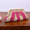 Cocoa Yacht Club Straw Clutch Handmade Handbag