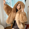 Cocoa Yacht Club Hooded Fox Jacket