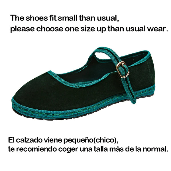 Cocoa Yacht Club Gray Mary Jeans Flats