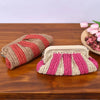Cocoa Yacht Club Straw Clutch Handmade Handbag