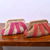 Cocoa Yacht Club Straw Clutch Handmade Handbag