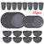16/32pcs Plastic Tableware Set