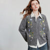Cocoa Yacht Club Flower Cardigan Sweater
