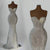 Cocoa Yacht Club Pearl Sequin Mermaid Wedding Dress