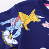 Cocoa Yacht Club Cartoon Dinosaurs Sweatshirt
