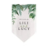 Cocoa Yacht Club Short Curtain Kitchen Triangle Flag Printed Half-Curtain