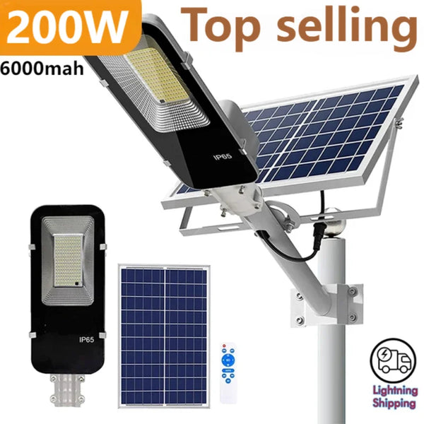 Cocoa Yacht Club 200W Waterproof Automatic Dusk to Dawn Solar Light