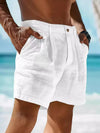 Cocoa Yacht Club Cotton Linen Shorts