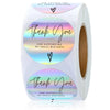 Cocoa Yacht Club BRAND YOU 100-500pcs Rainbow Laser Thank You Stickers