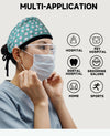 Cartoon Print Medical Scrub Cap