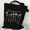 Cocoa Yacht Club God Says You Are Wildflower Tote Bag