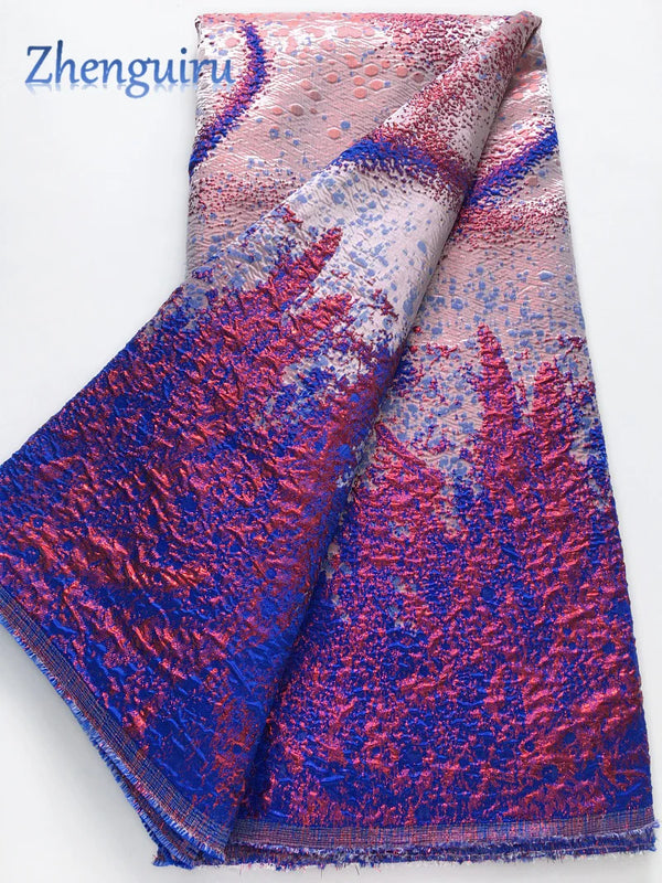 Cocoa Yacht Club Nigerian Jacquard Fabric