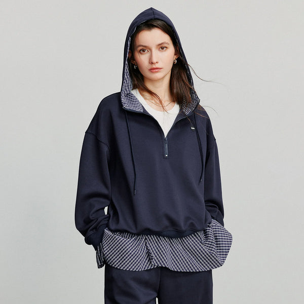 Cocoa Yacht Club Fax Plaid Sweatshirt & Casual Pants