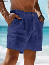 Cocoa Yacht Club Cotton Linen Shorts