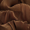 Cocoa Yacht Club White Pleated Fabric