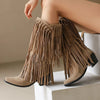 Cocoa Yacht Club Retro Tassel Cowboy Boots