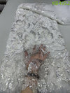 Cocoa Yacht Club African Beaded Lace Fabric
