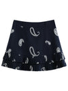 Cocoa Yacht Club Paisley Blouse & Skirt