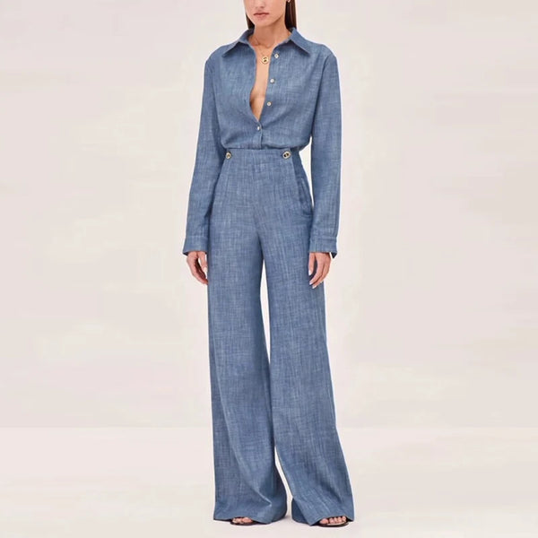 Cocoa Yacht Club Long Shirt Top & Pants
