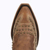Cocoa Yacht Club American Retro Leather Western Boots