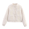 Cocoa Yacht Club Quilted Flower Jacket