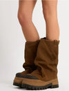Cocoa Yacht Club High-heeled Thick Soled Knight Boots