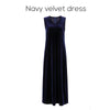 Cocoa Yacht Club Mesh Shirt & Velvet Maxi Dress