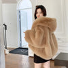 Cocoa Yacht Club Hooded Fox Jacket