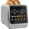 2 Slice with LCD Display Stainless Steel Digital Timer Toaster 6